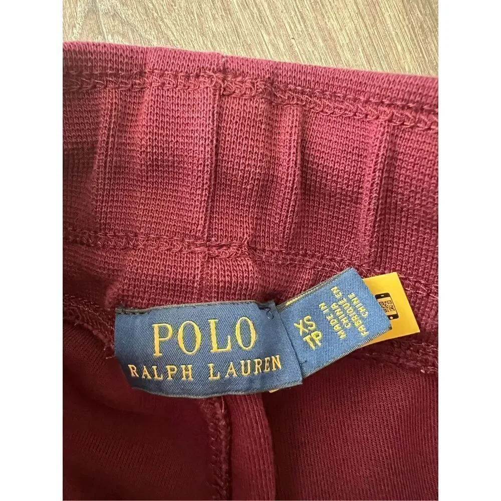 Polo Ralph Lauren Tech Athletic Jogger 'Harvard Wine' size XS